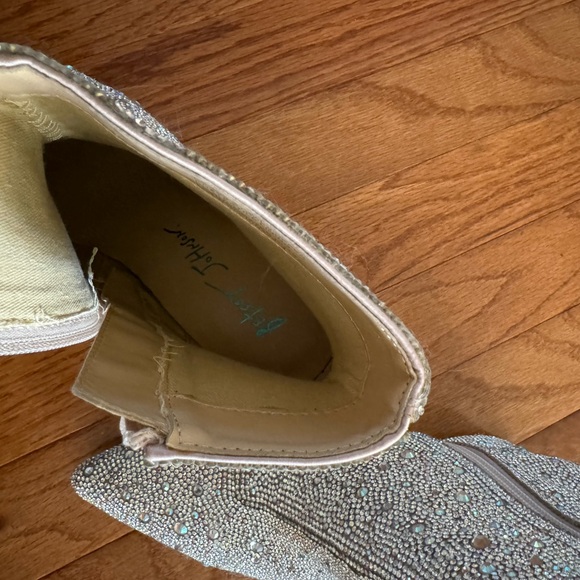 Betsy Johnson Rhinestone Booties - Picture 4 of 6
